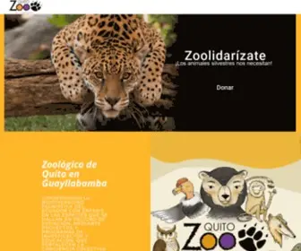 Quitozoo.org(Zoológico) Screenshot