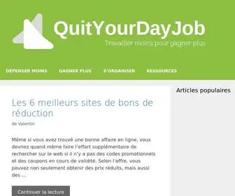 Quityourdayjob.org(Quit Your Day Job) Screenshot