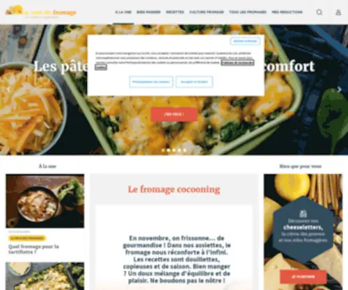 Quiveutdufromage-Leblog.com(Plus de 400 recettes au fromage pour cuisiner équilibré) Screenshot