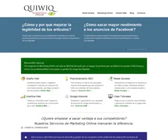 Quiwiq.com(Empresa de Marketing Digital) Screenshot