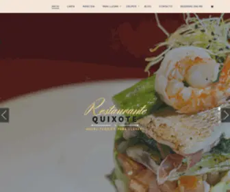 Quixotebcn.com(Restaurante en Paseo de Gracia) Screenshot