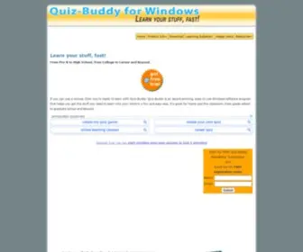 Quiz-Buddy.com(Quiz Buddy) Screenshot