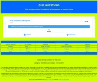 Quiz-Questions.net(Quiz questions and answers (for free)) Screenshot