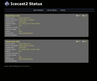 Quiza.org(Icecast Streaming Media Server) Screenshot