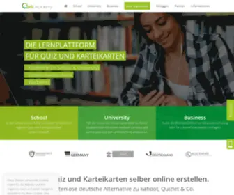 Quizacademy.de(Schulung & Support) Screenshot