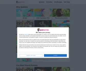 Quizberries.com(QuizBerries) Screenshot