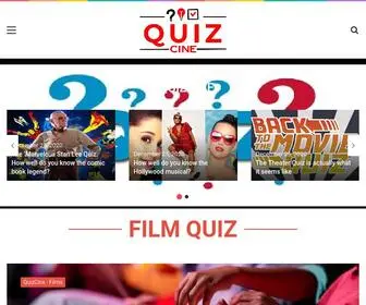 Quizcine.com(Celebrity and Film Quiz) Screenshot