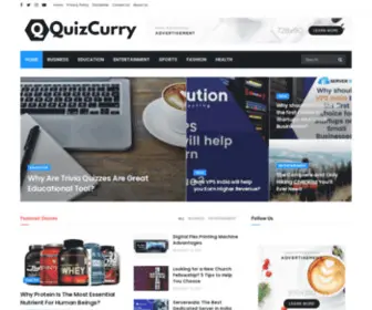 Quizcurry.com(Quizcurry) Screenshot