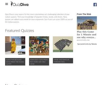 Quizdiva.net(Quiz Diva) Screenshot