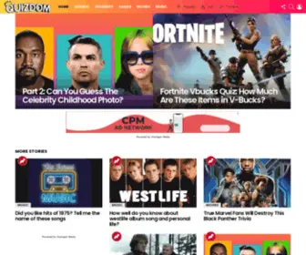 Quizdom.us(Test your knowledge) Screenshot