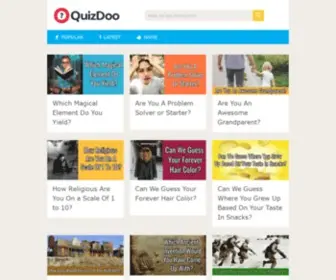 Quizdoo.com(Quizdoo) Screenshot