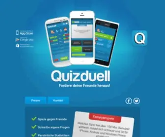 Quizduell-Game.de(Fordere deine Freunde heraus) Screenshot