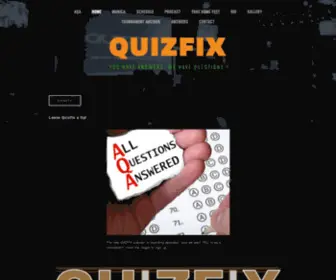 QuizFix.net(quizfix) Screenshot