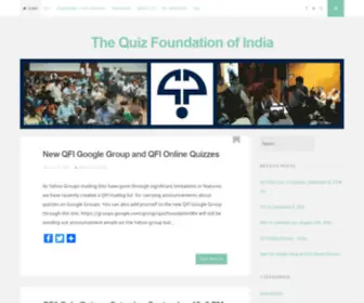 QuizFoundation.com(The Quiz Foundation of India (Chennai)) Screenshot