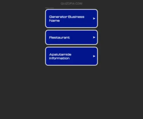Quizopia.com(quizopia) Screenshot