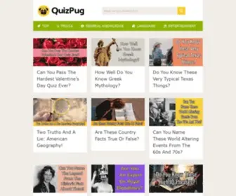 Quizpug.com(Quizpug) Screenshot