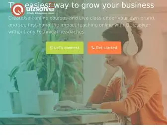 Quizsolver.com(QuizSolver DTH Online Classes) Screenshot