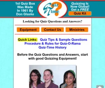 Quiztime.com(Quiz-Time Systems) Screenshot