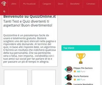 Quizzonline.it(Quiz Online) Screenshot