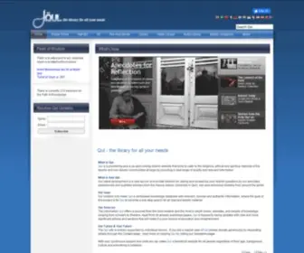 Qul.org.au(The library for all your needs) Screenshot