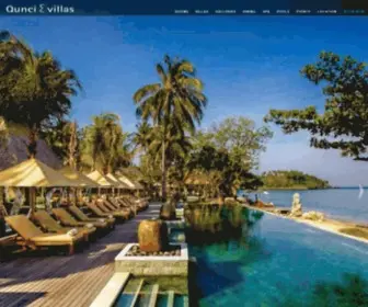 Quncivillas.com(Qunci Villas) Screenshot