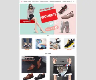 Qunnit.com(Qunnit-OnlineShop) Screenshot
