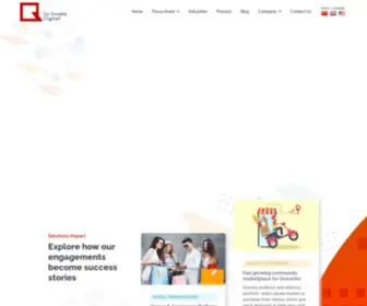 Quocent.com(Digital Transformation) Screenshot