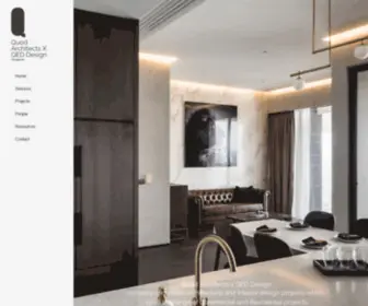 Quodarchitects.com(Singapore Architecture Firm & Interior Design) Screenshot