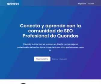 Quondos.com(Profesionales de las webs y el SEO) Screenshot