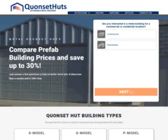 Quonset-Hut.com(Quonset Hut #1) Screenshot