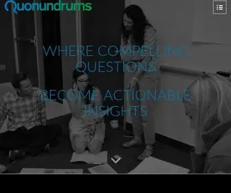 Quonundrums.com(Solving your research riddles) Screenshot