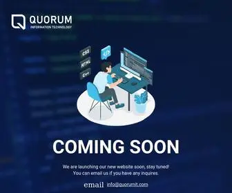 Quorumit.com(Quorum it solutions) Screenshot