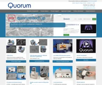 Quorumtech.com(Quorum Technologies) Screenshot
