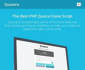 Quosera.com(The Best PHP Quora Clone Script) Screenshot