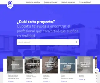 Quotatis.es(Presupuestos de Reformas Integrales para el Hogar) Screenshot