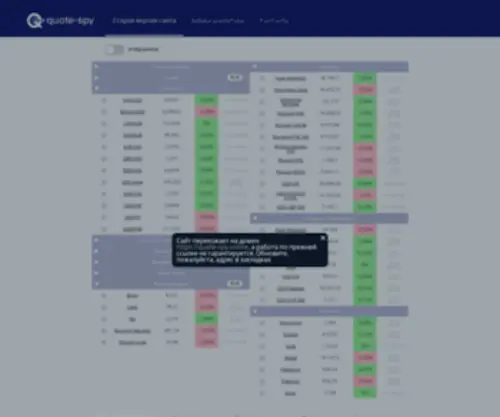 Quote-SPY.com(QuoteSpy: котировки акций и валют в режиме онлайн) Screenshot