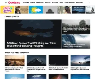 Quote.cc(Quotes about Love) Screenshot