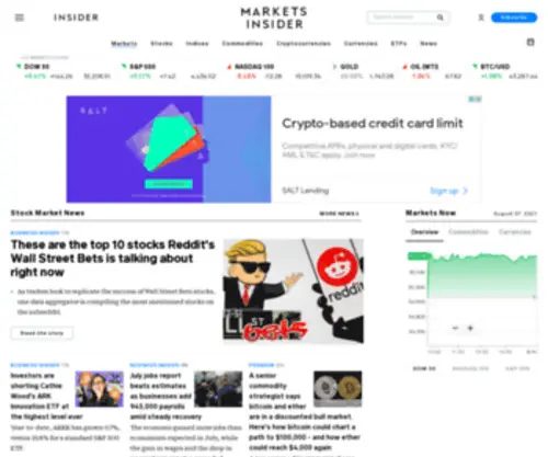 Quotenet.com(Markets) Screenshot