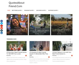 Quotesaboutfriend.com(Quotesaboutfriend) Screenshot