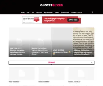 Quotesboxes.com(Quotes Boxes) Screenshot
