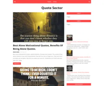 Quotesector.com(Quote Sector) Screenshot