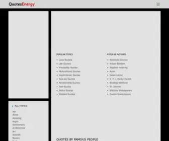 Quotesenergy.com(Quotesenergy) Screenshot
