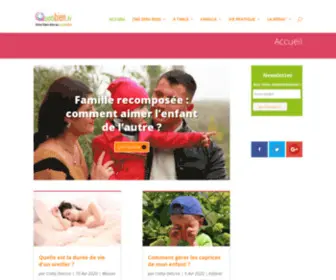 Quotibien.fr(Quotibien est un web magazine dédié à votre bien) Screenshot