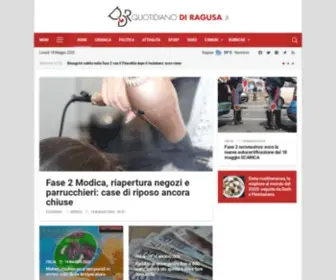 Quotidianodiragusa.it(Quotidiano di Ragusa) Screenshot