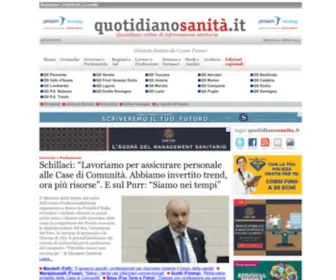 Quotidianosanita.it(Quotidianosanita) Screenshot