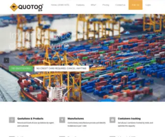 Quotoo.com(Import & Export Management Software) Screenshot