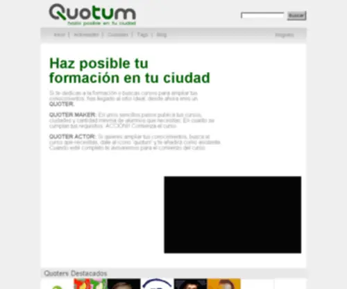 Quotum.es(Hazlo posible en tu ciudad) Screenshot