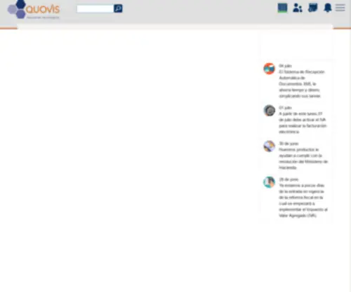 Quoviscr.com(Inicio) Screenshot