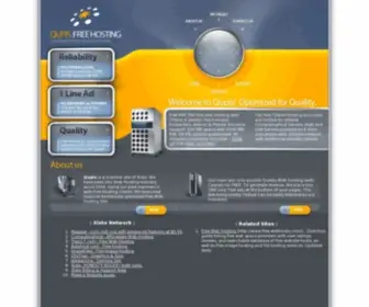 Qupis.com(Free Web Hosting with 150 m space) Screenshot