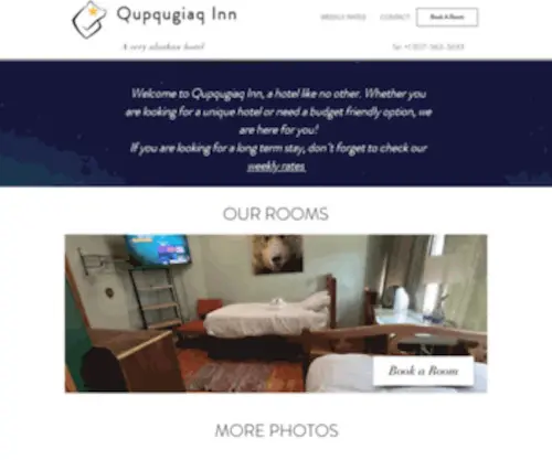 Qupq.com(Economic Hotel Anchorage) Screenshot